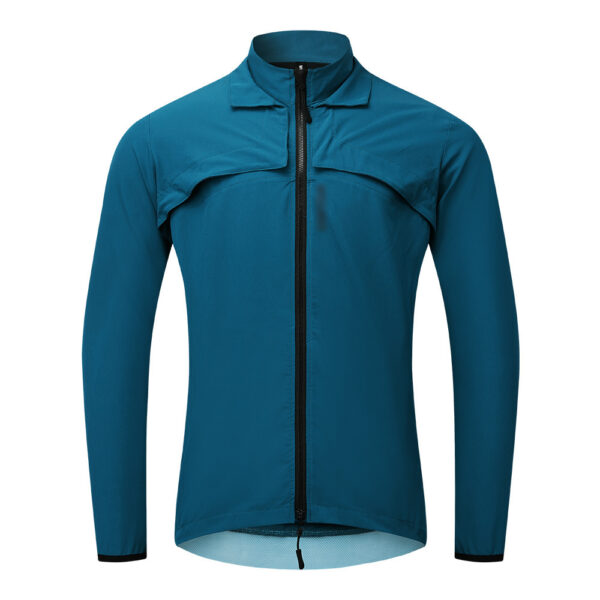 2023 New Bike Riding Men's Removable Windbreaker Waistcoat Jacket Comfortable Windproof Top Coat - Image 7