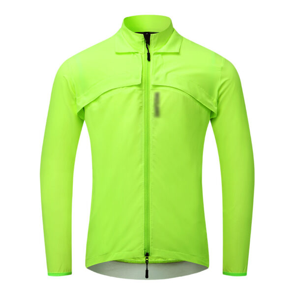 2023 New Bike Riding Men's Removable Windbreaker Waistcoat Jacket Comfortable Windproof Top Coat - Image 8